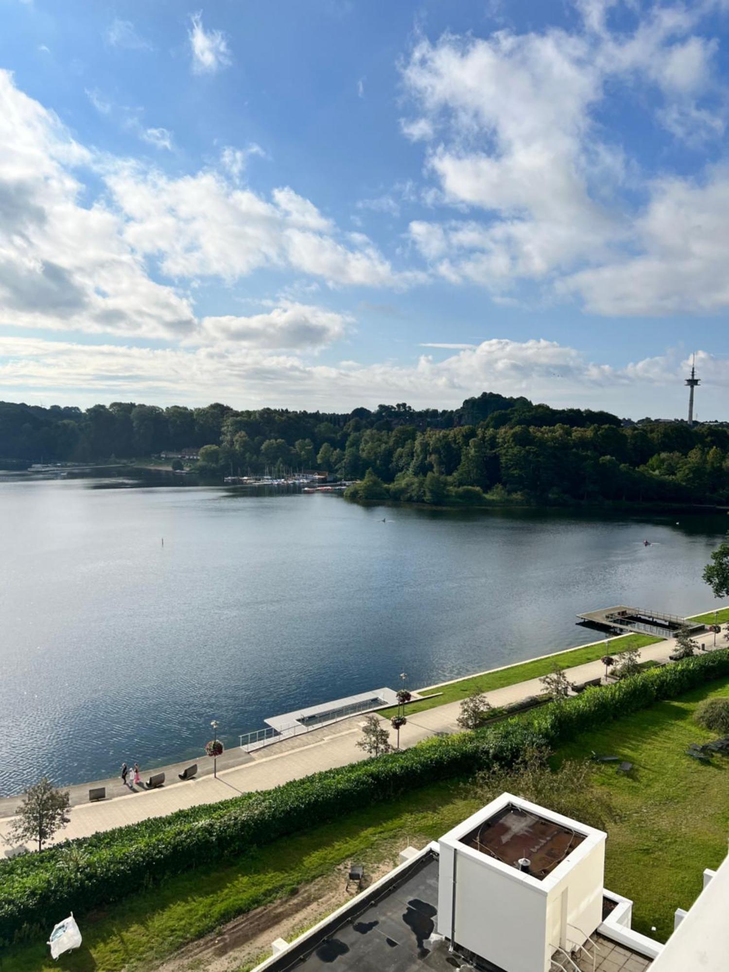 Panoramablick Ueber Den See Bad Segeberg Exterior foto